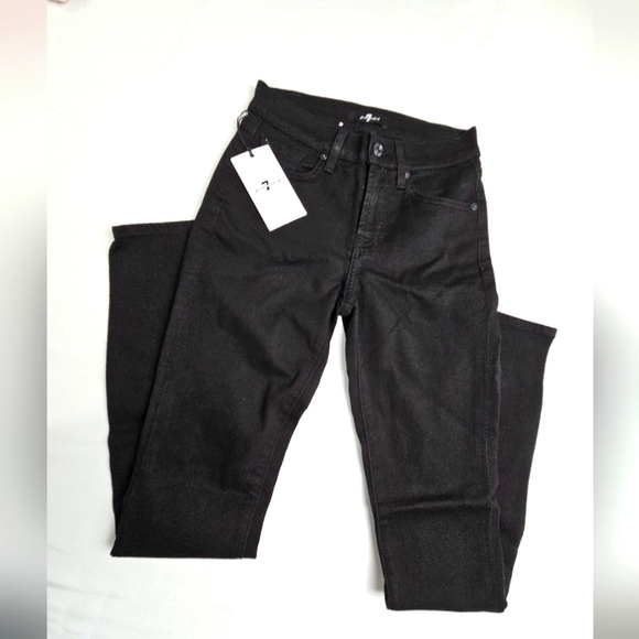 7 For All Mankind Denim - 7 For All Mankind New Skinny High-Rise Size 23
